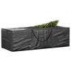 vidaXL Sacs de rangement pour sapin de No&euml;l 2 pcs noir poly&eacute;thyl&egrave;ne