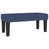 vidaXL Banc Bleu 70x30x30 cm Tissu