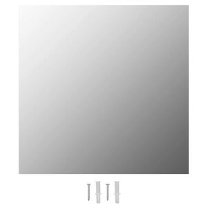 vidaXL Miroir mural carr&eacute; 40 x 40 cm Verre