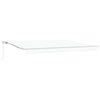 vidaXL Auvent r&eacute;tractable Blanc 450 x 300 x 165 cm