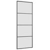 vidaXL Porte coulissante avec kit de quincaillerie 76x205 cm Verre ESG