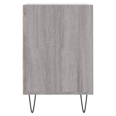 vidaXL Meuble TV Sonoma gris 160x35x55 cm Bois d'ingénierie