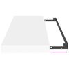 vidaXL &Eacute;tag&egrave;re flottante murale blanc 80x23,5x3,8 cm MDF