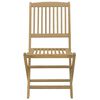vidaXL Ensemble &agrave; manger de jardin 5 pcs Bois d'acacia solide