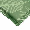 vidaXL Coussin de transat ensoleill&eacute; Vert 178 x 60 x 4 cm Tissu Oxford