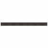 vidaXL Tapis rectangulaire marron fonc&eacute; 70x1000 cm bambou