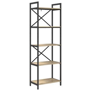 vidaXL &Eacute;tag&egrave;re 5 niveaux 56 x 34 x 171 cm Bois d'ing&eacute;nierie
