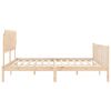 vidaXL Cadre de lit sans matelas 120x200 cm bois de pin massif