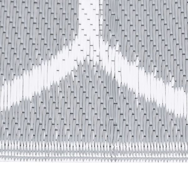 vidaXL Tapis d'ext&eacute;rieur ARAKIL Gris 140x200 cm PP