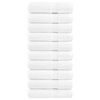 vidaXL Essuie-mains de qualit&eacute; sup&eacute;rieure SOLUND 10 pcs blanc 600 g/m&sup2;