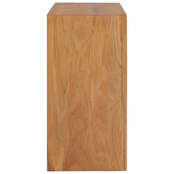 vidaXL Buffet 80x30x60 cm bois de teck massif