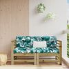 vidaXL Canap&eacute;s d'angle de jardin 2 pcs bois de pin impr&eacute;gn&eacute;