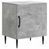 vidaXL Cabinet de chevet Gris b&eacute;ton 43 x 34,5 x 50 cm