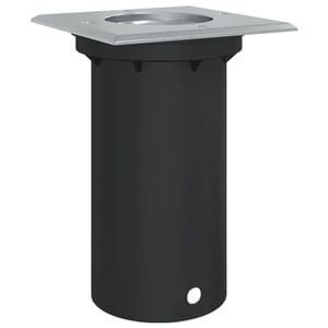 vidaXL Lampes au sol d'ext&eacute;rieur carr&eacute;e aluminium moul&eacute; sous pression