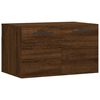vidaXL Armoire murale Ch&ecirc;ne marron 60x36,5x35 cm Bois d'ing&eacute;nierie