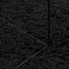 vidaXL Tapis shaggy PAMPLONA poils longs moderne noir 120x120 cm