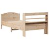 vidaXL Cadre de lit sans matelas 90x200 cm bois de pin massif