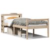vidaXL Lit pour personne &acirc;g&eacute;e et t&ecirc;te de lit 90x200cm bois pin massif