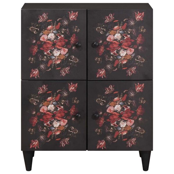 vidaXL Armoires de rangement avec porte Multicolore 60 x 33,5 x 75 cm