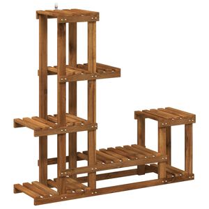 vidaXL Support de Plante Naturel 93,5 x 25 x 91,5 cm