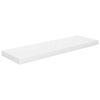 vidaXL Étagère murale flottante 4 pcs Blanc brillant 80x23,5x3,8cm MDF