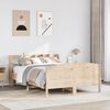 vidaXL Cadre de lit sans matelas 140x200 cm bois massif de pin