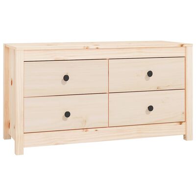 vidaXL Armoire latérale 100x40x54 cm Bois de pin massif