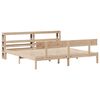 vidaXL Cadre de lit sans matelas 200x200 cm bois massif de pin