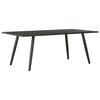 vidaXL Table basse Noir 120x60x46 cm