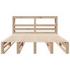 vidaXL Cadre de lit sans matelas 150x200 cm bois de pin massif