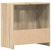 vidaXL Armoire de salle de bain Chêne sonoma Bois d'ingénierie