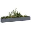 vidaXL Jardini&egrave;re anthracite 360x40x40 cm acier lamin&eacute; &agrave; froid