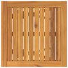 vidaXL Ensemble bistro de jardin 3 pcs Marron Bois d'Acacia Massif