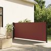 vidaXL Auvent lat&eacute;ral r&eacute;tractable marron 117x300 cm