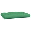 vidaXL Coussins de palette lot de 5 vert tissu