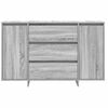 vidaXL Buffet Gris Sonoma 120 x 41 x 75 cm Bois d'ingénierie