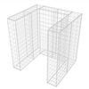 vidaXL Panier de gabion simple Acier 110 x 100 x 120 cm