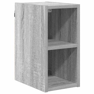 vidaXL Armoire suspendue avec stockage Gris Sonoma 20 x 29,5 x 40 cm