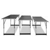 vidaXL Table à coller 3 pcs pliable Hauteur réglable