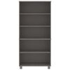 vidaXL Buffet HAMAR Bois massif de pin Gris clair