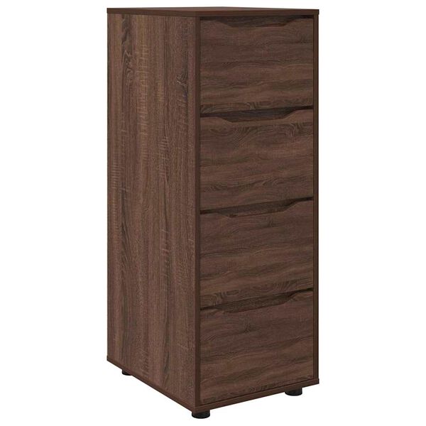 vidaXL Armoire de rangement Ch&ecirc;ne brun 40 x 48 x 105 cm