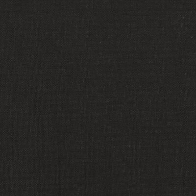 vidaXL Chaise de jeu avec repose-pied Noir et blanc Tissu
