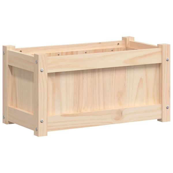 vidaXL Jardinière d'extérieur 60x31x31 cm bois de pin massif