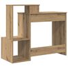 vidaXL Bureau Ch&ecirc;ne artisanal 106 x 41 x 88.5 cm Bois d'ing&eacute;nierie