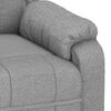 vidaXL Fauteuil inclinable Gris clair Tissu