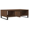 vidaXL Table basse chêne marron 104x60x35 cm bois d'ingénierie