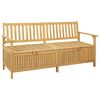 vidaXL Banc de rangement 2 -Seater 170 x 63 x 84 cm Acacia massif