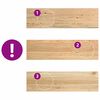 vidaXL Appuis de fen&ecirc;tre 2 pcs non trait&eacute; 90x30x2 cm bois ch&ecirc;ne massif