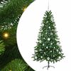 vidaXL Sapin de No&euml;l avec 150 LED avec support Vert 150 cm PE