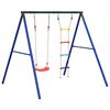 vidaXL Ensemble de balan&ccedil;oire d'ext&eacute;rieur avec balan&ccedil;oire et &eacute;chelle